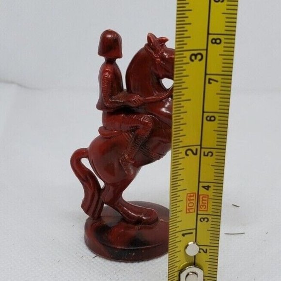 Vintage Roxy Replacement Chess Piece Red Medieval Renaissance Knight - Picture 11 of 12